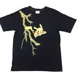 Pokemon Rare Pikachu Bobby Abley Designer Collaboration Anime Large T-Shirt